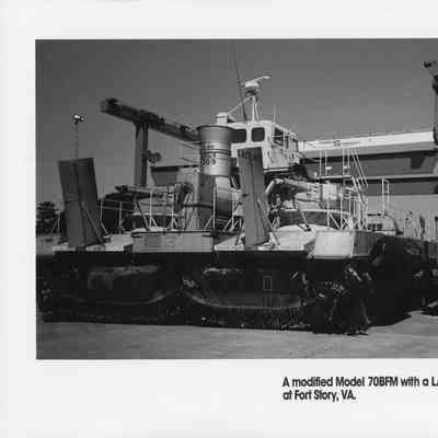 Modified model 70 BFM with a LACV-30 at fort Story, VA