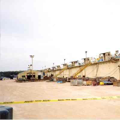 Hannah 5101 in drydock at Bay Shipbuilding 2007