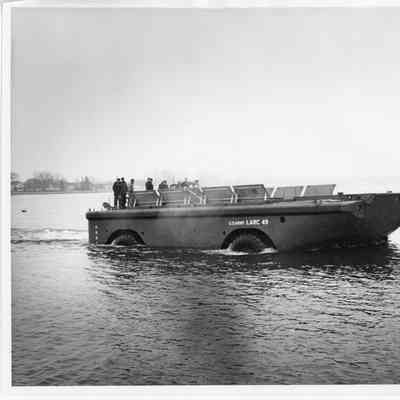 PBI US Army Larc 49 driving through water