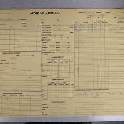 John Purves Ship Log