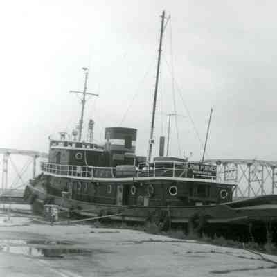 John Purves docked in Sturgeon Bay 1976