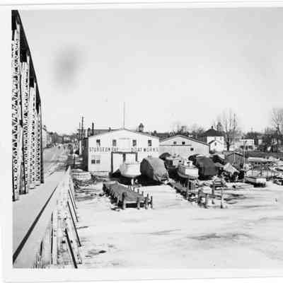 Sturgeon Bay Boat Works in winter