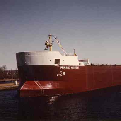 Freighter Prairie Harvest maiden voyage April 7, 1984