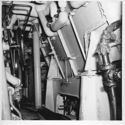 Leathem D. Smith Shipbuilding co. Hull 1493 engine room May 15, 1944