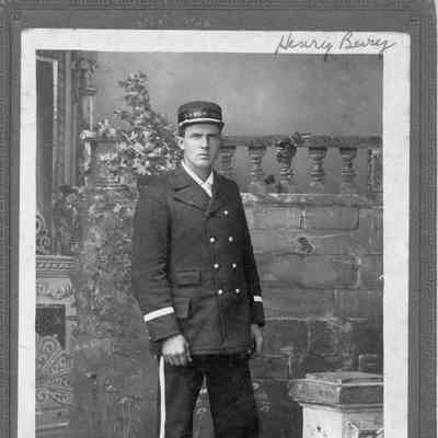 Henry Bevry in uniform