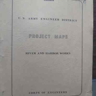 River and harbor works project maps