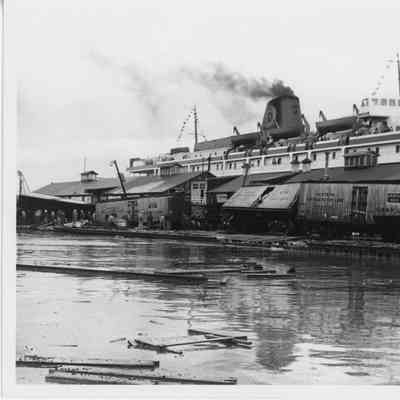Post-launch Badger damage September 6, 1952