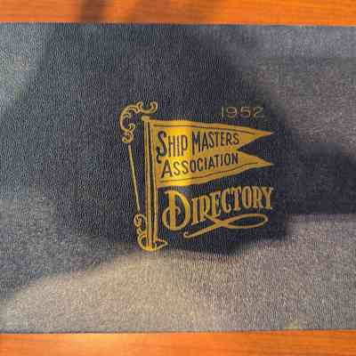 Ship Masters Assocation 1952 Directory