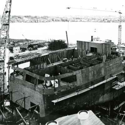 Sam Laud at Bay Shipbuilding 1991