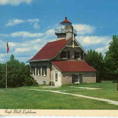 Eagle Bluff Lighthouse Postcard