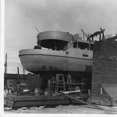 FP-362 under construction at Sturgeon Bay Shipbuilding and Drydock Company