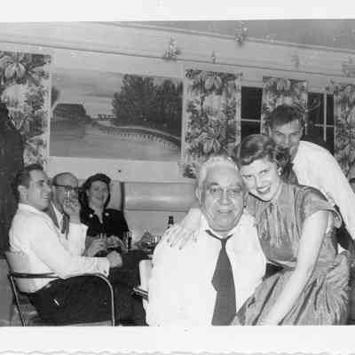 Naval Office Christmas party December 1952