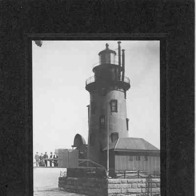 Unidentified lighthouse stone wall
