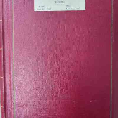 Christy corp records 1952-1960