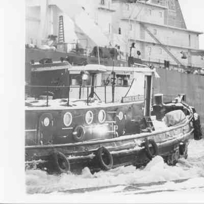 Bonnie G. Selvick tug on left half of picture
