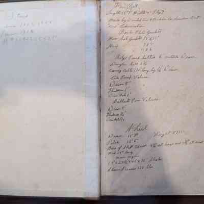 Steamship ship's log 1929