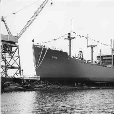 K-220 prep for launch