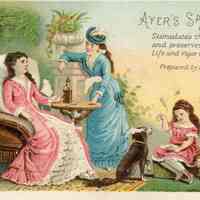 Ayer's Sarsaparilla Advertising Card
