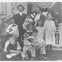 Wesley Adams and Family ca. 1920