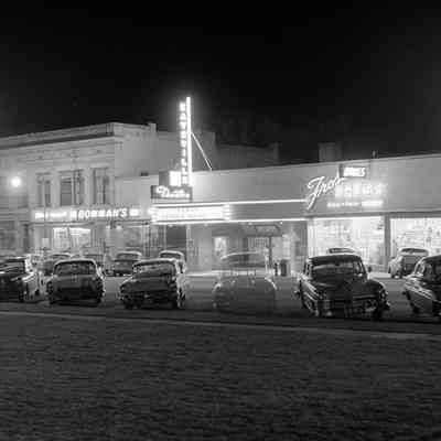 Main Street Night Scene