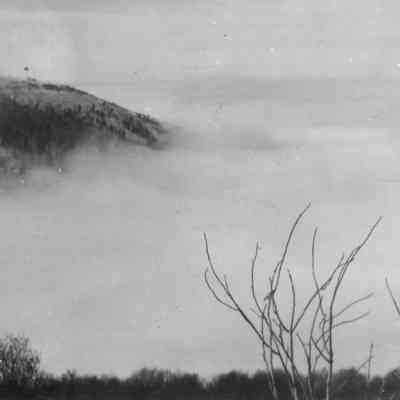 Above Fog in Bair Canyon