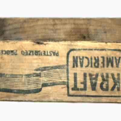 Kraft American Pasteurized Process Cheese Box