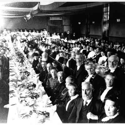 Relief Society Dinner Group