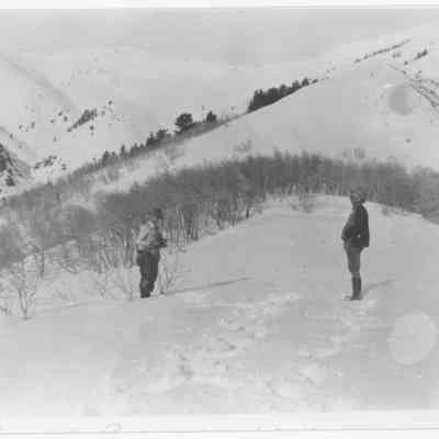 Butcher and Gleason at Ed's Peak