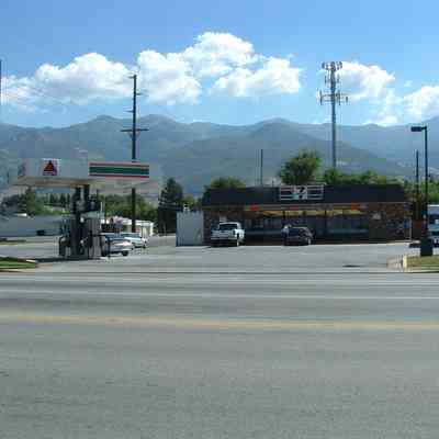 7-11 Store and Gas Station
