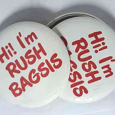 Rush Bagsis Button
