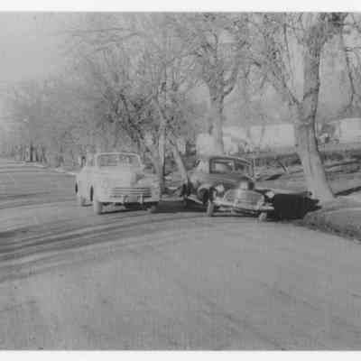 Street with Two Cars