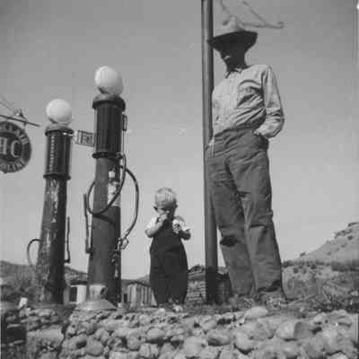 Man At Gas Station