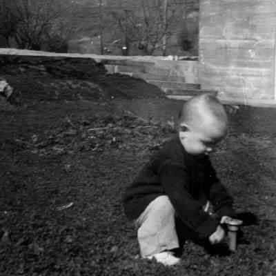 Child Playing in the Dirt