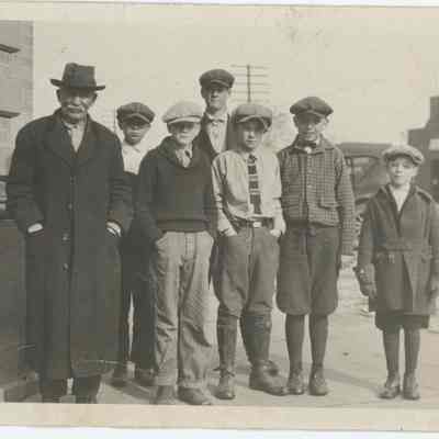 Barnes With Young Men