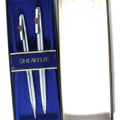 Sheaffer pen and pencil Clover Club with case