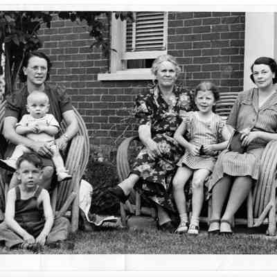Unidentified Women and Children