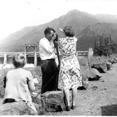 Tourists at Viewpoint