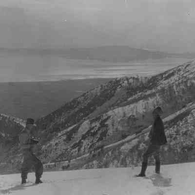 Butcher and Gleason Up Bair Canyon