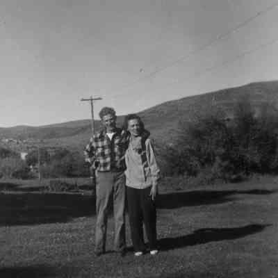 Couple Standing Outside