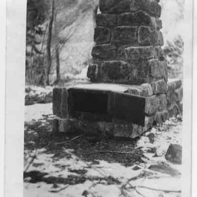 CCC Constructed Fireplace
