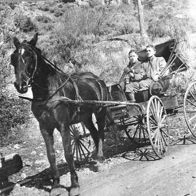 Buggy Ride on Mountain Road