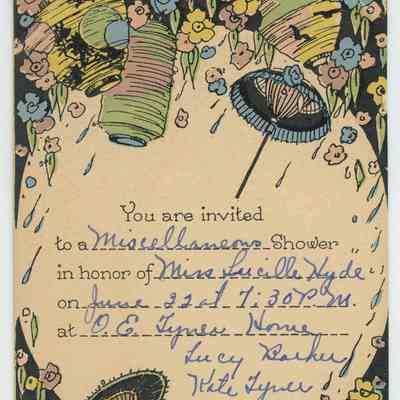 Wedding Shower Invitation