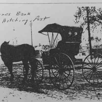 Barnes Bank Hitching Post