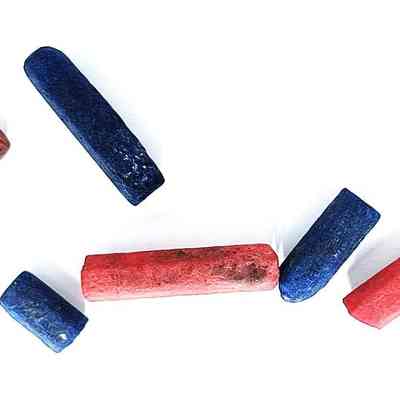 Red and Blue Chalk
