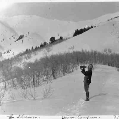 Gleason at Bair Canyon