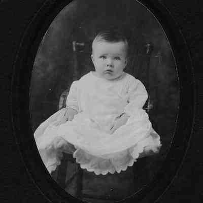 Ed Crooks, baby photo