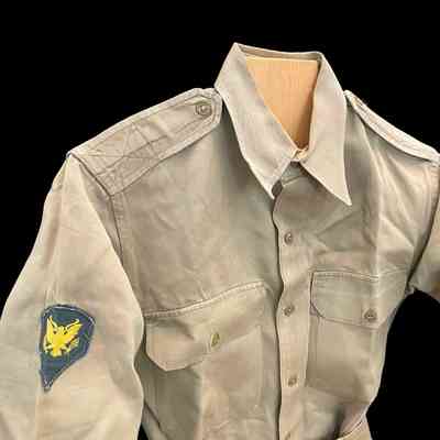 Army issue khaki shirt and pants