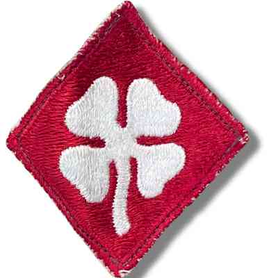 4th army patch first used in WWII