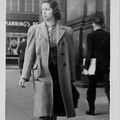 Gladys Vickers Crooks after WWII