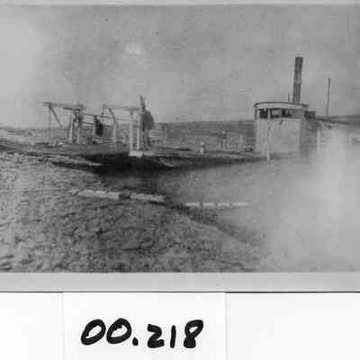 Timmerman ferry at the Richland landing
